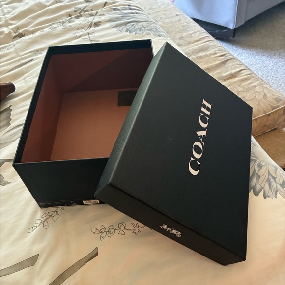 Coach | Empty Shoe Storage Box | Black - Picture 1 of 1